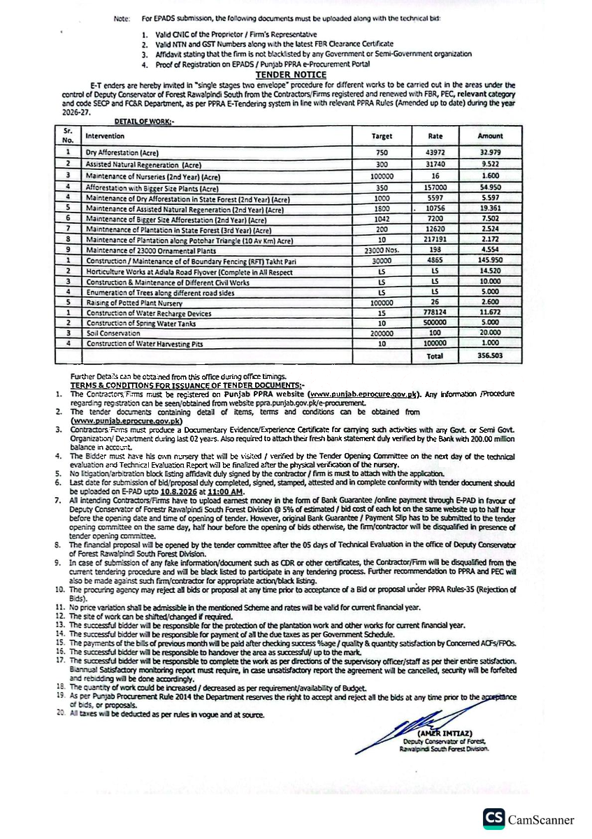 Tender Document