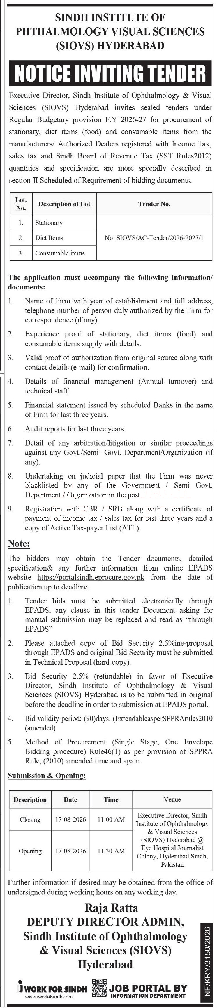 Tender Document