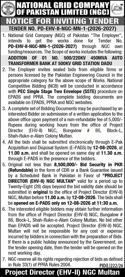 Tender Document