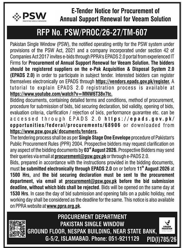 Tender Document