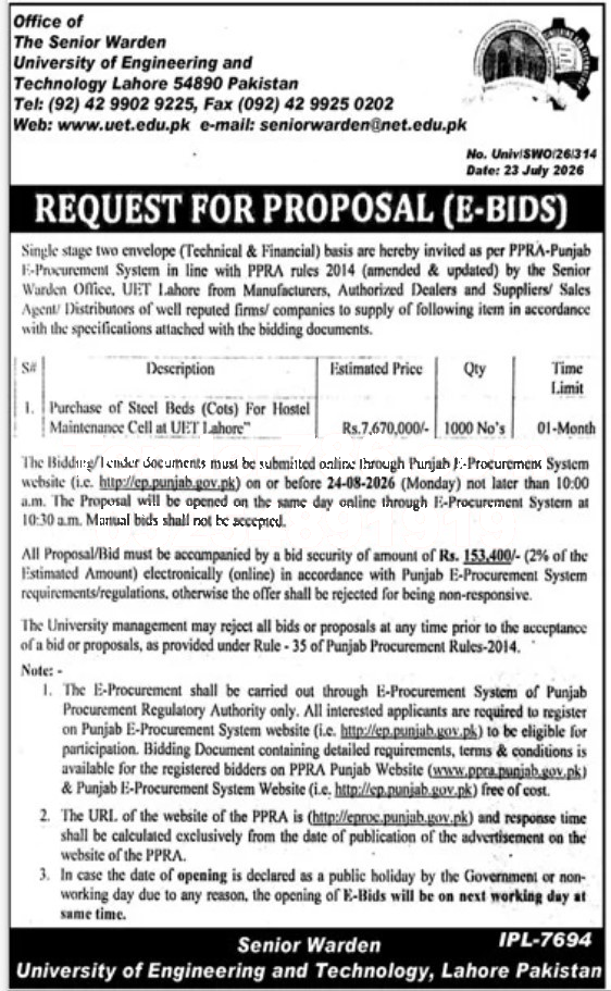 Tender Document