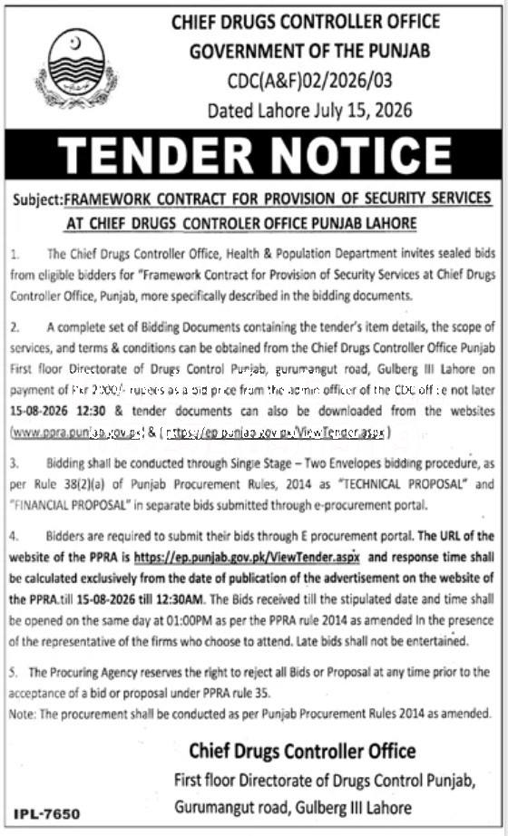 Tender Document