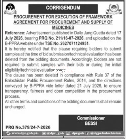 Tender Document