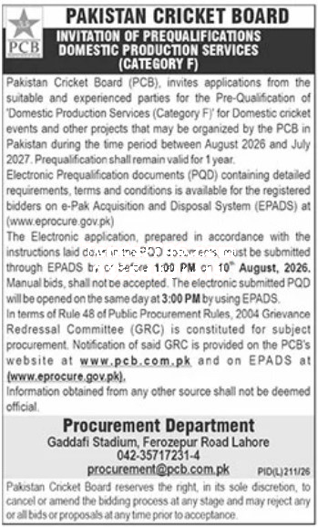 Tender Document