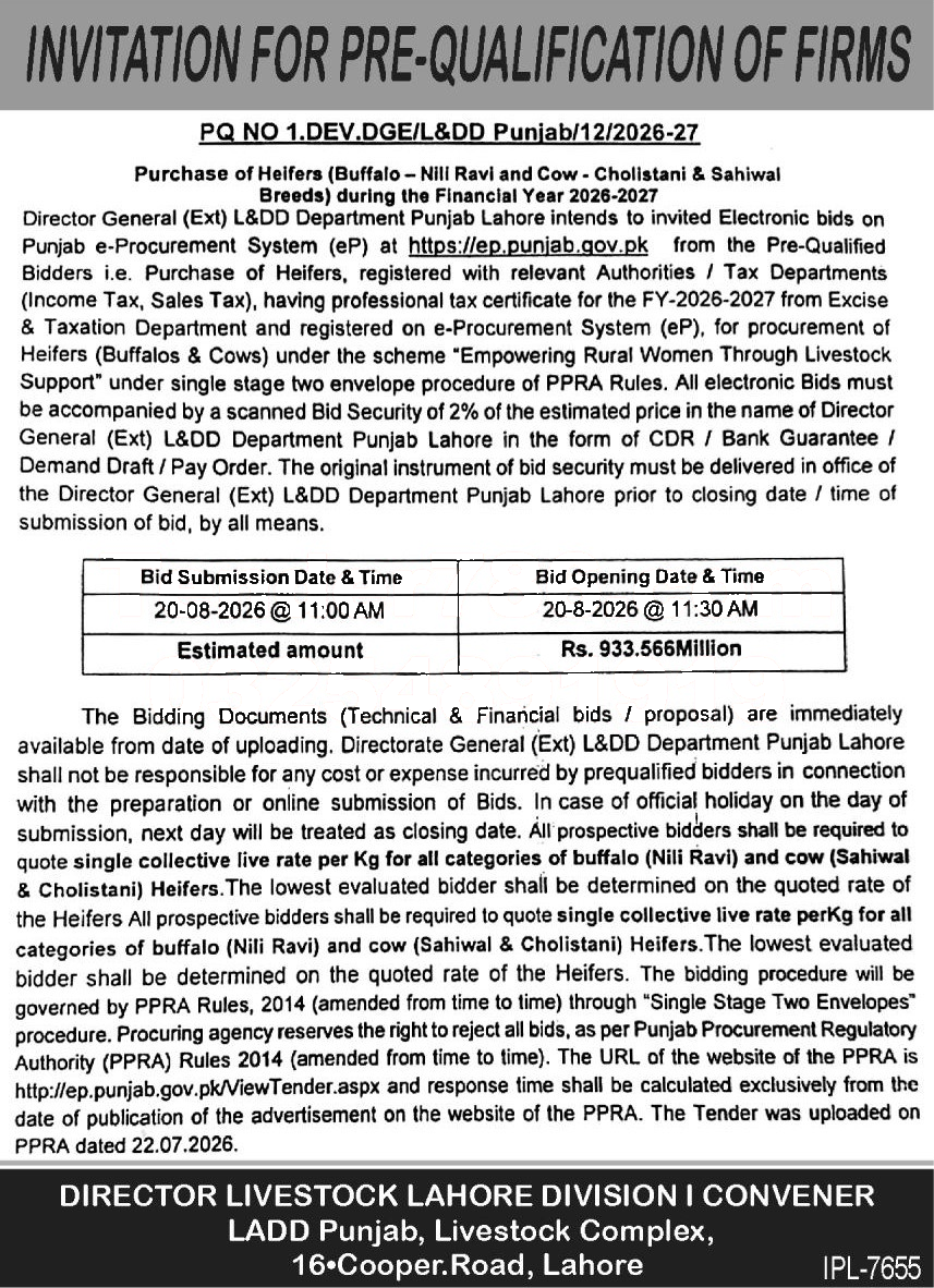 Tender Document