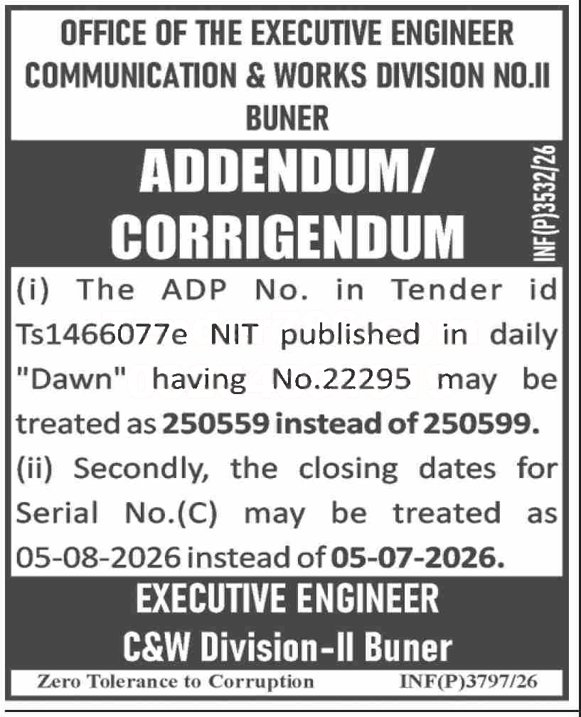Tender Document
