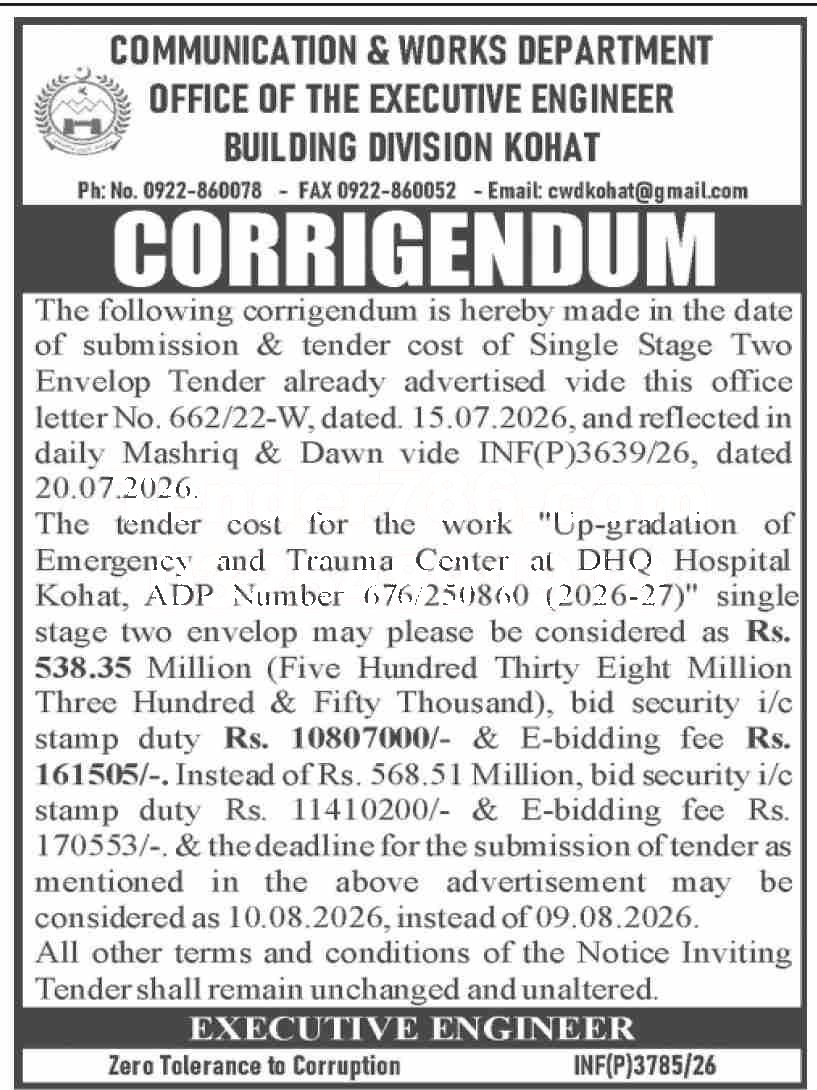 Tender Document