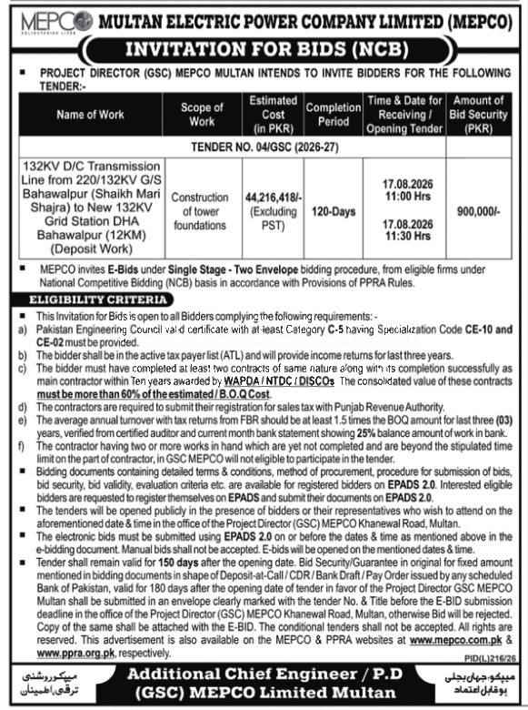Tender Document