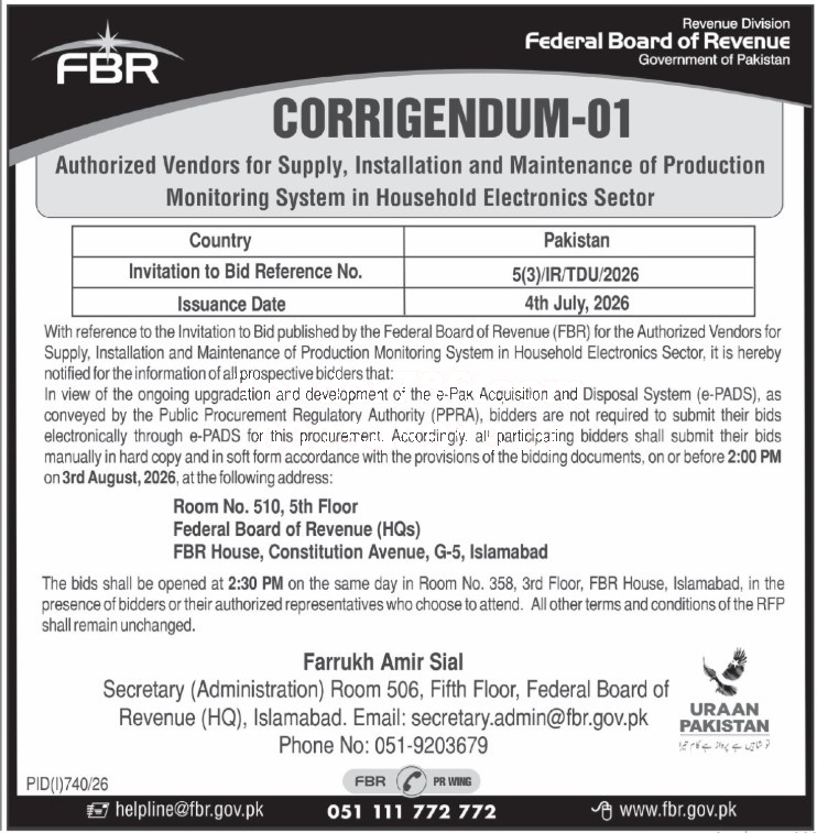 Tender Document