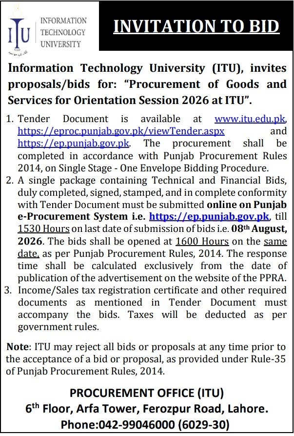 Tender Document