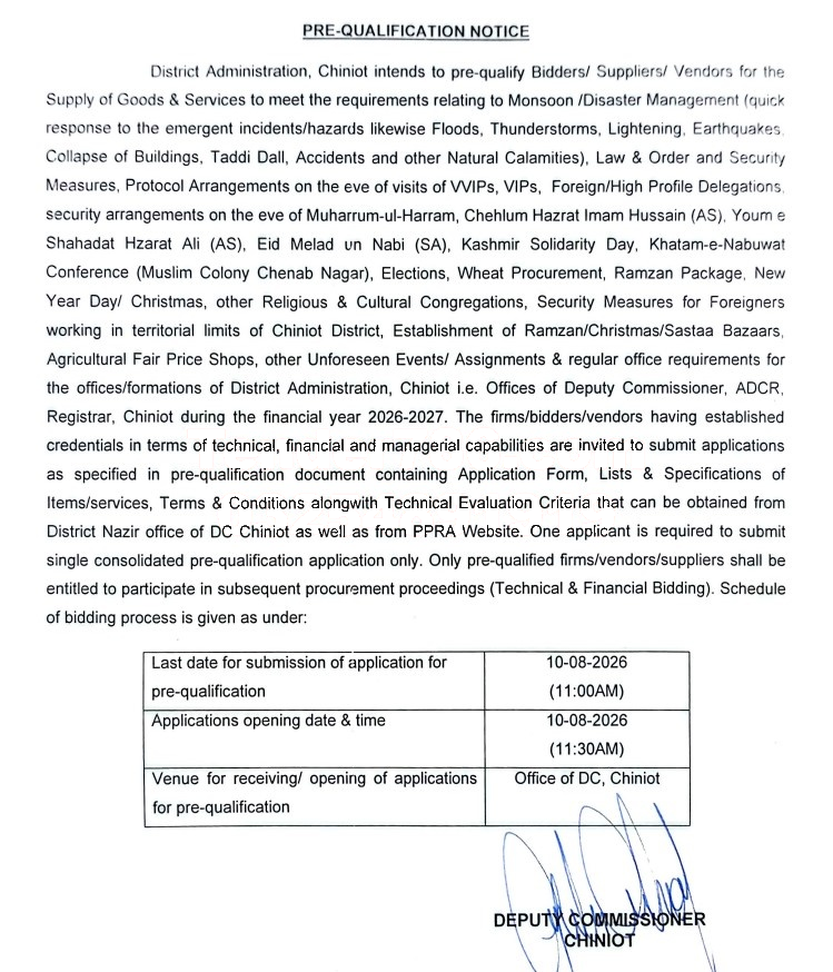 Tender Document