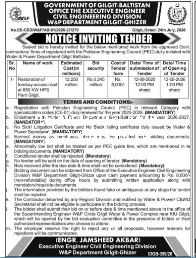Tender Document