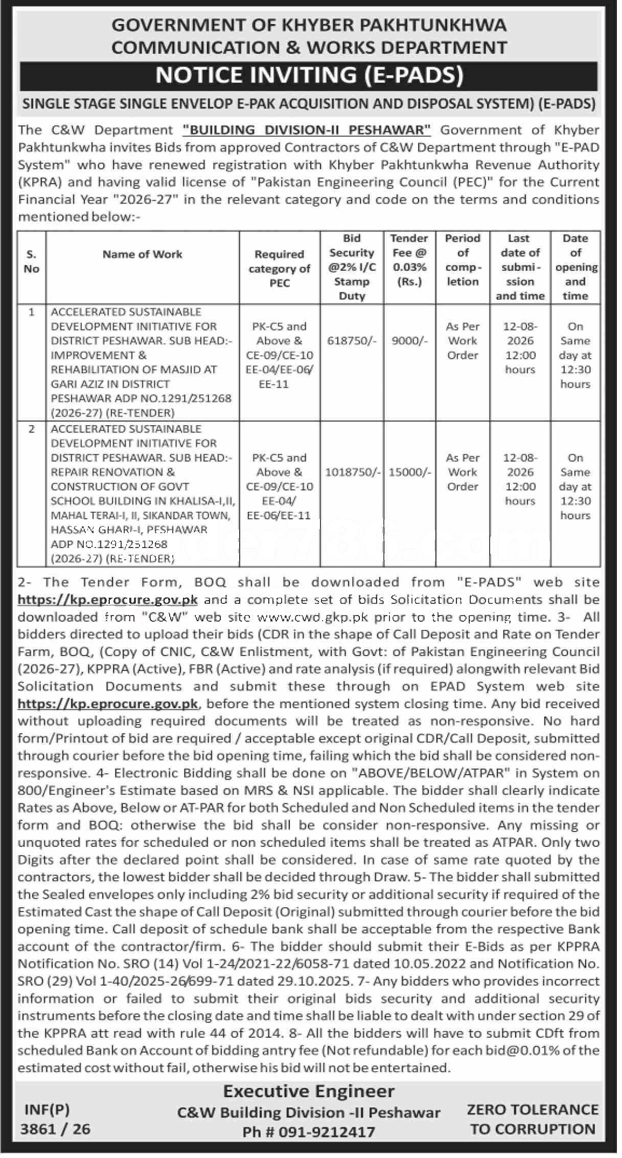 Tender Document