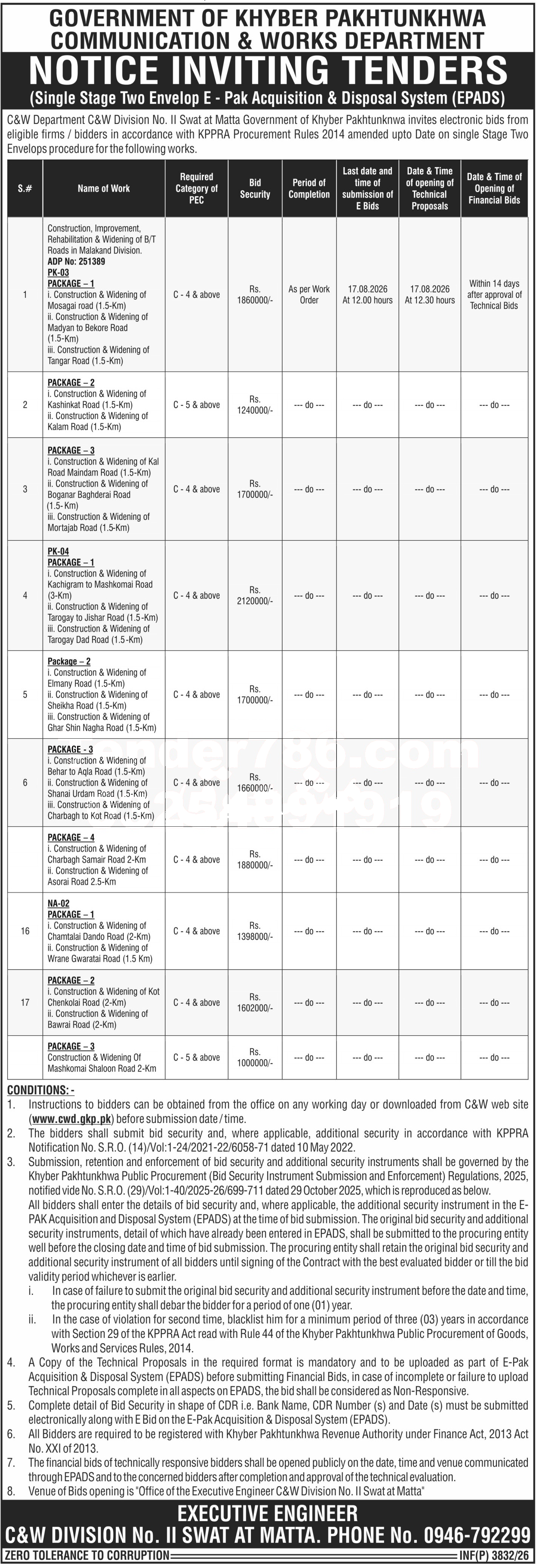 Tender Document
