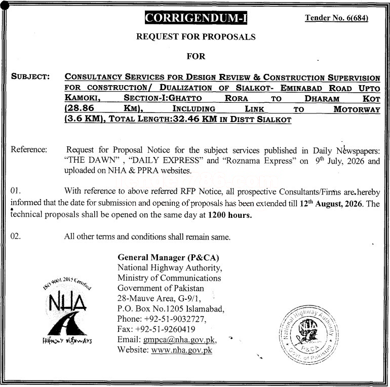 Tender Document