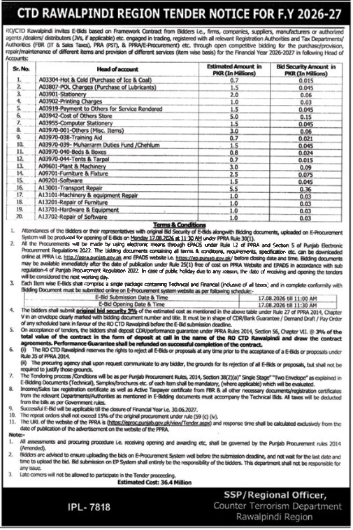 Tender Document