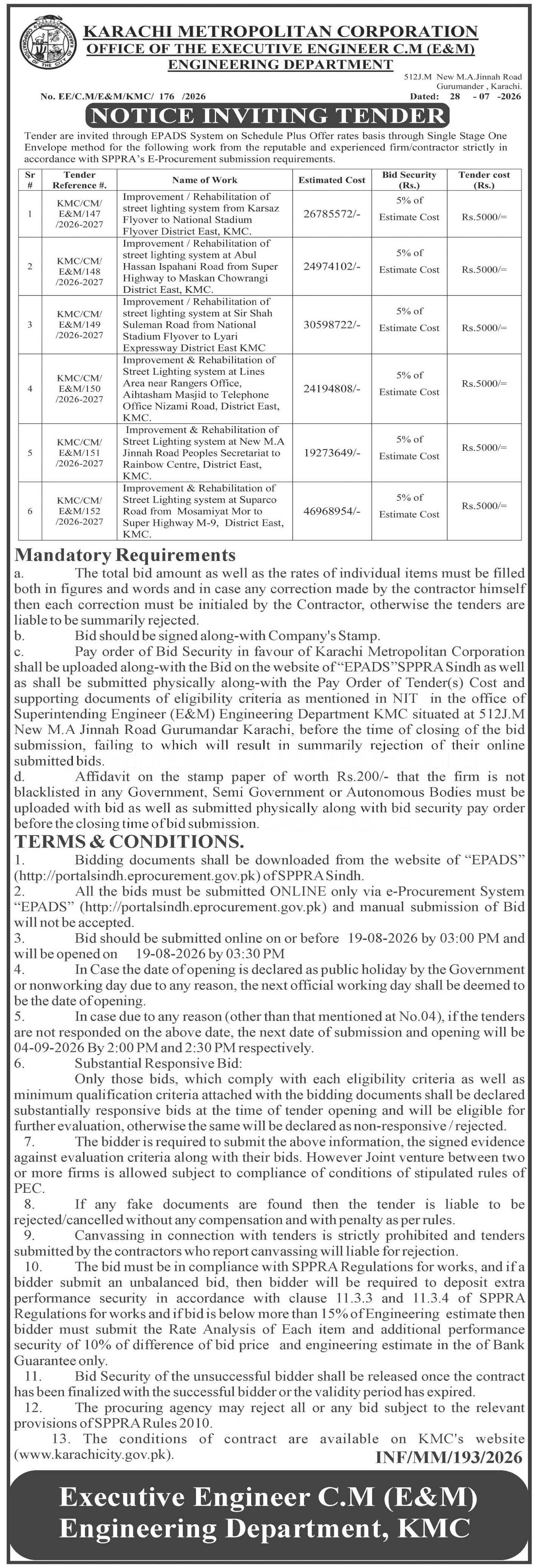 Tender Document
