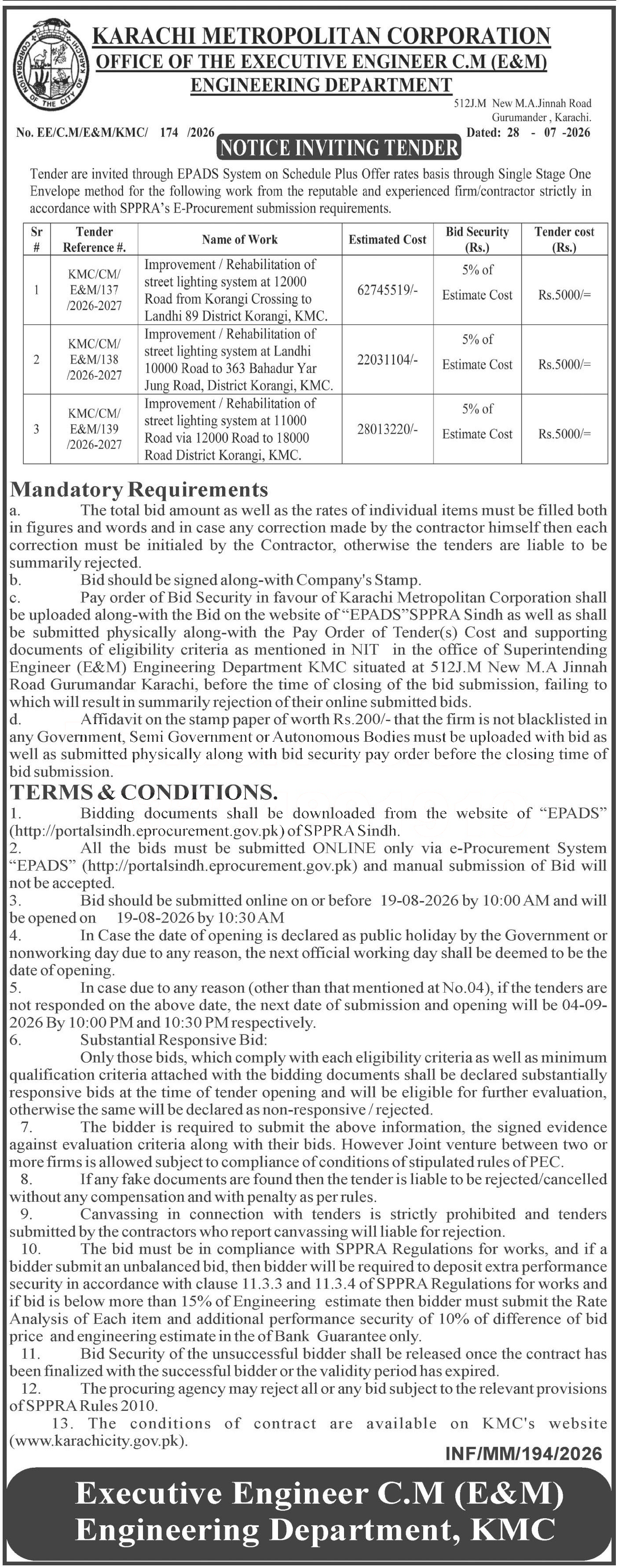 Tender Document