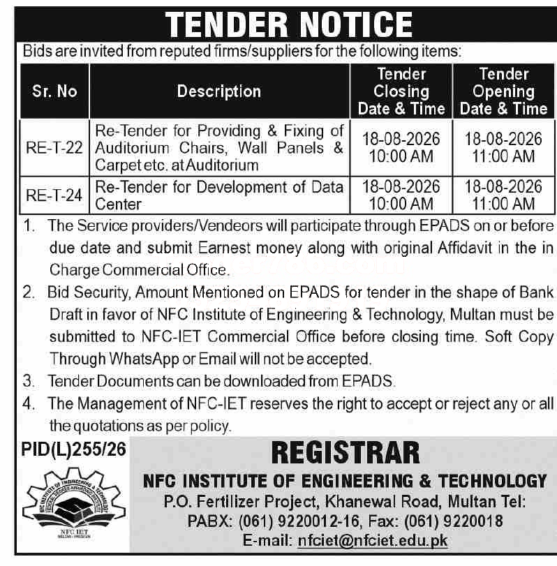Tender Document