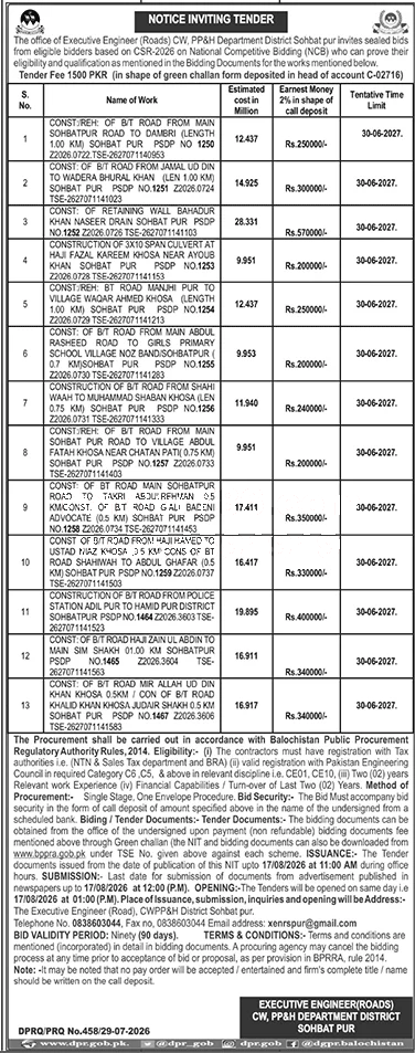 Tender Document