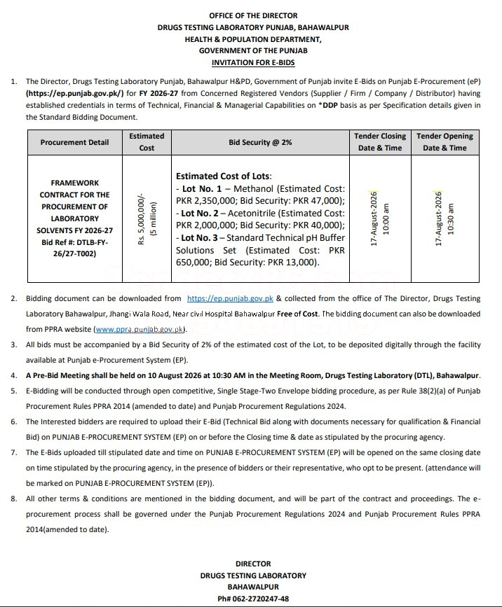 Tender Document