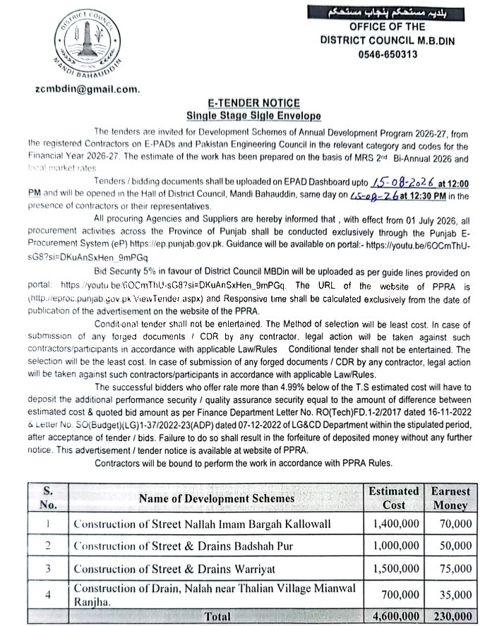 Tender Document