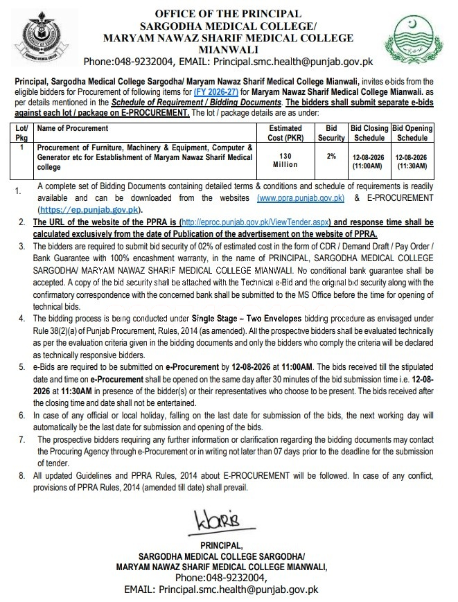 Tender Document