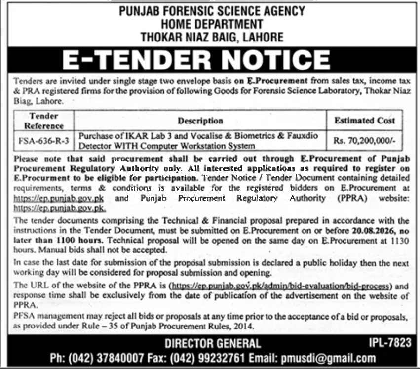 Tender Document
