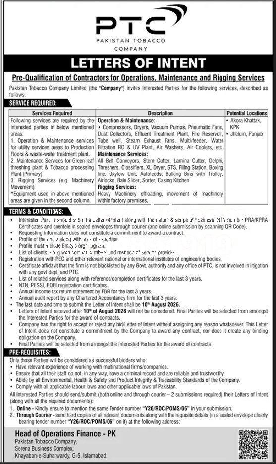Tender Document