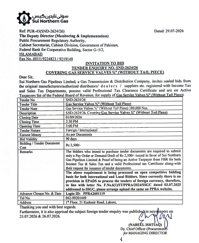 Tender Document