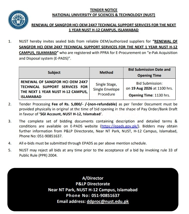 Tender Document