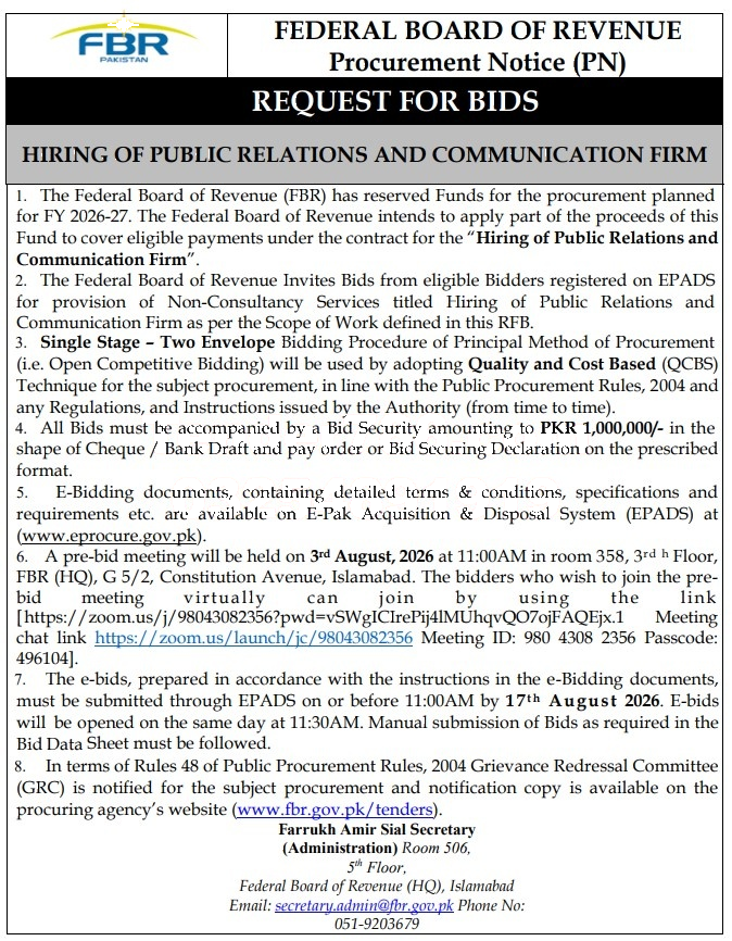 Tender Document