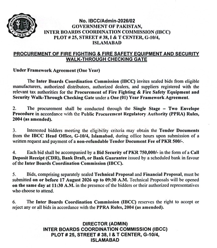 Tender Document