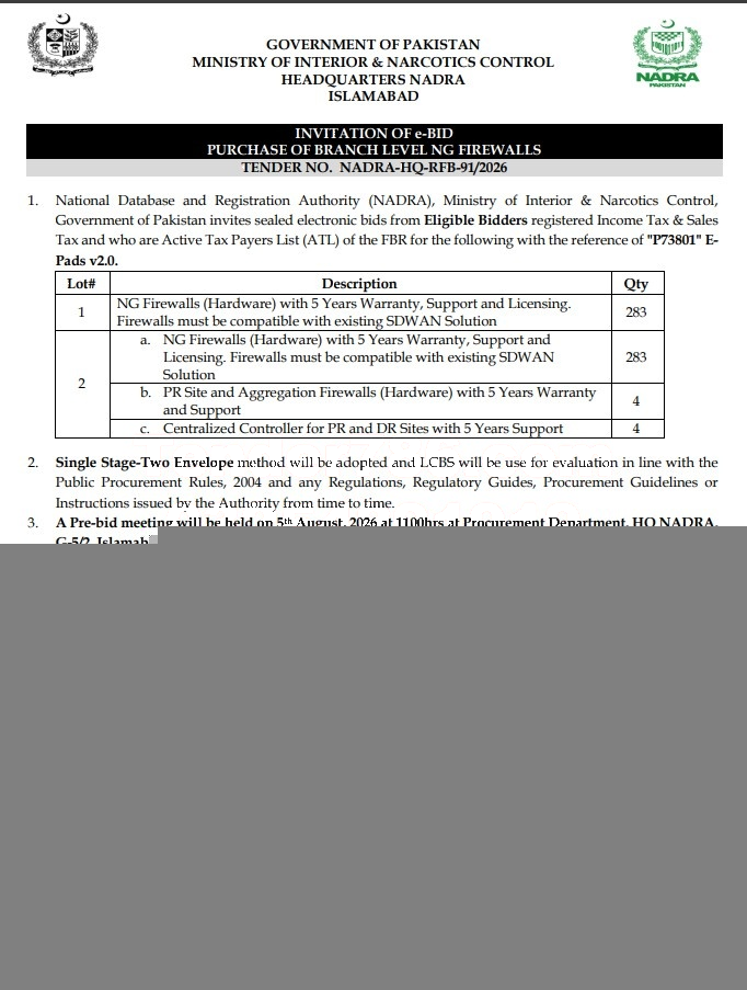 Tender Document