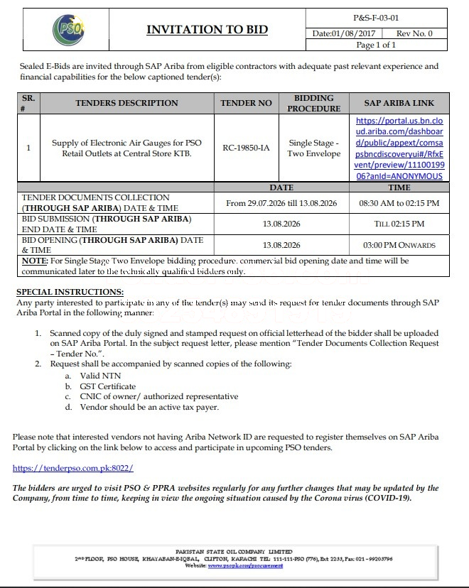 Tender Document