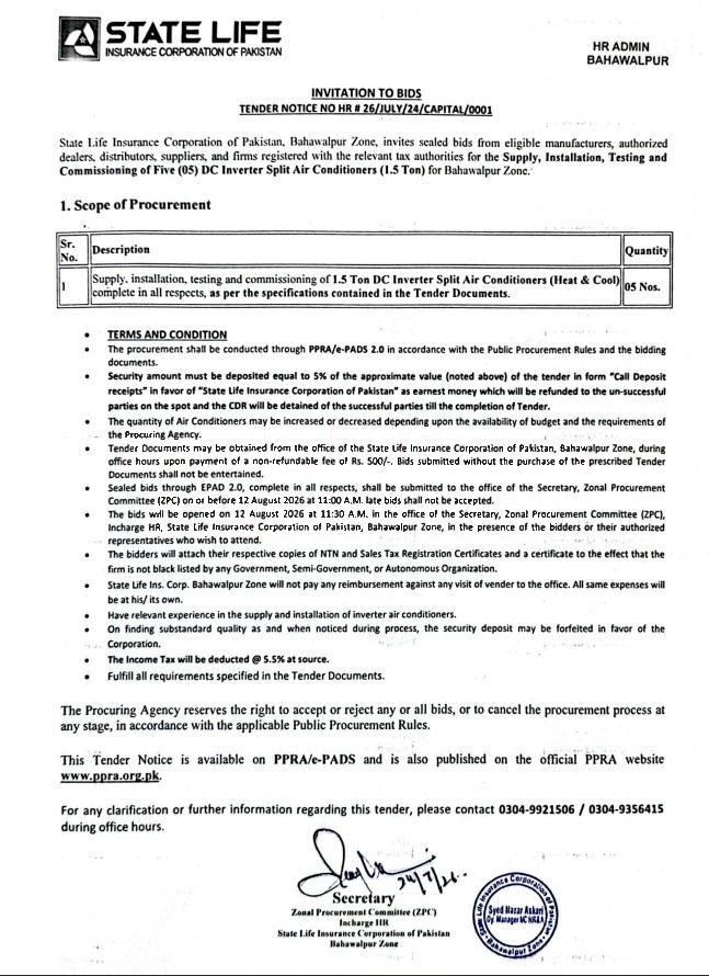 Tender Document