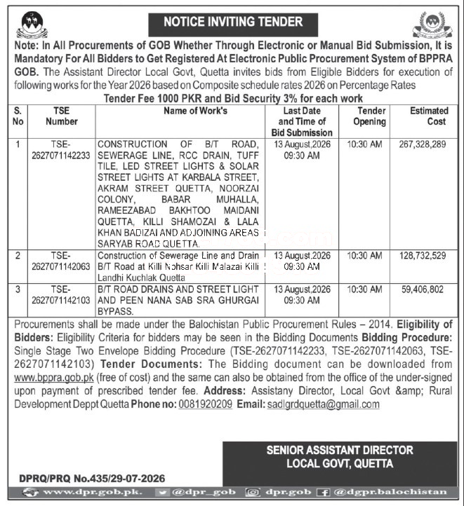 Tender Document