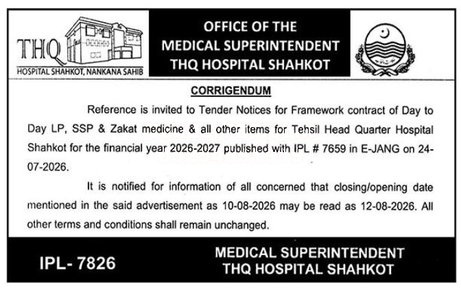 Tender Document