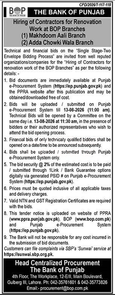 Tender Document