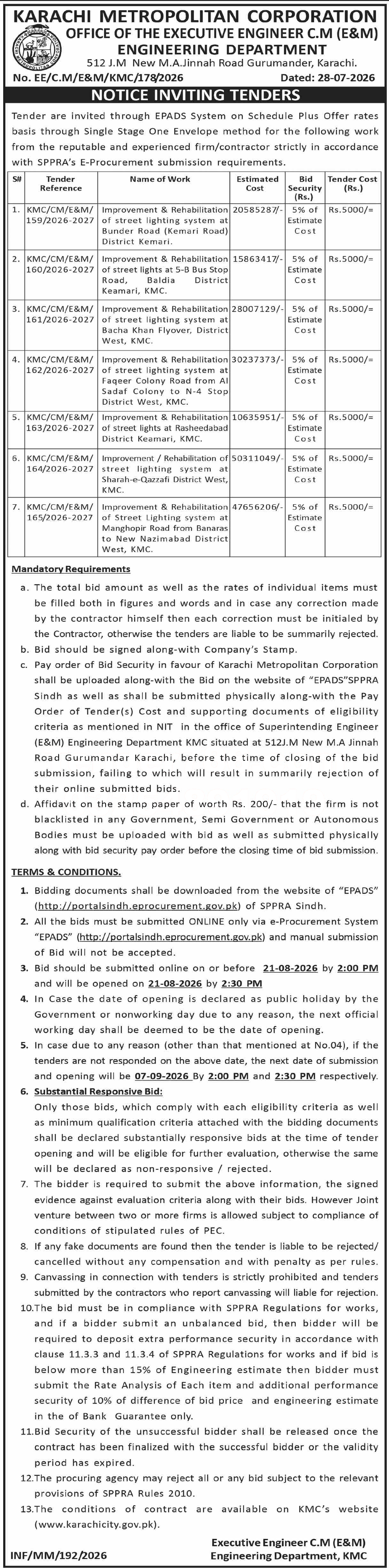 Tender Document