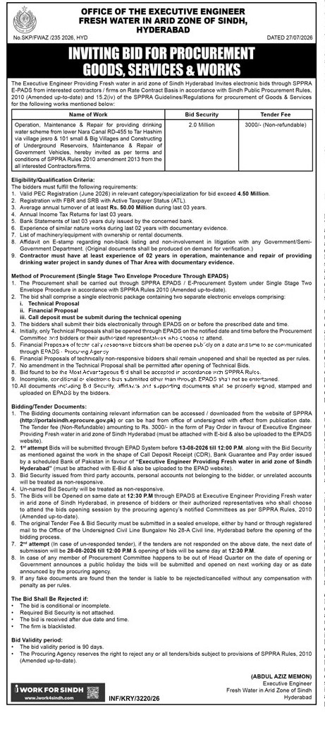 Tender Document