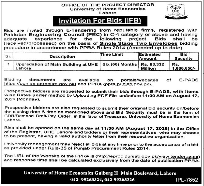 Tender Document