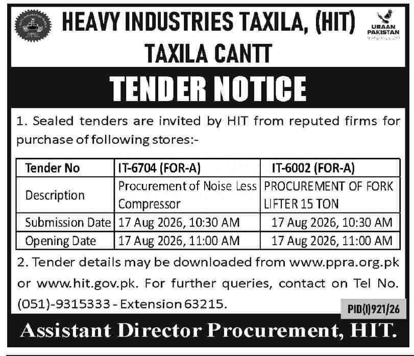 Tender Document