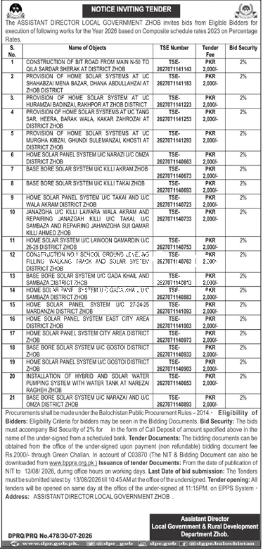 Tender Document