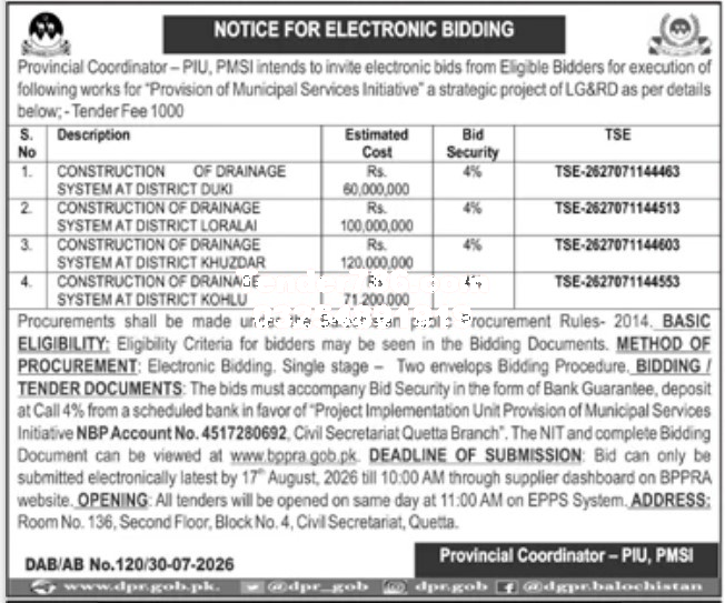Tender Document