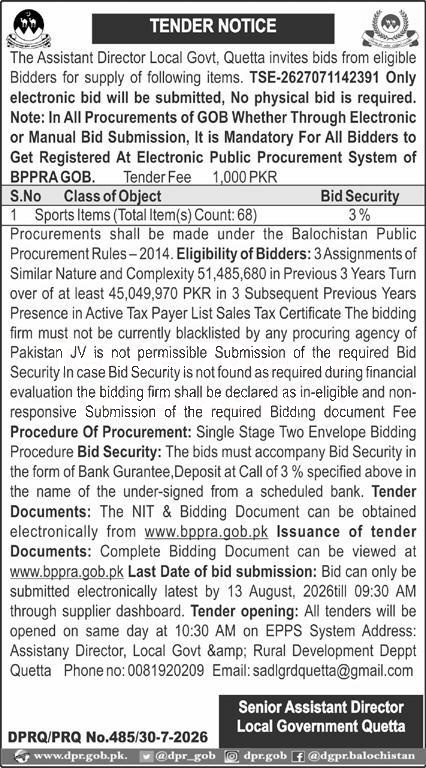 Tender Document