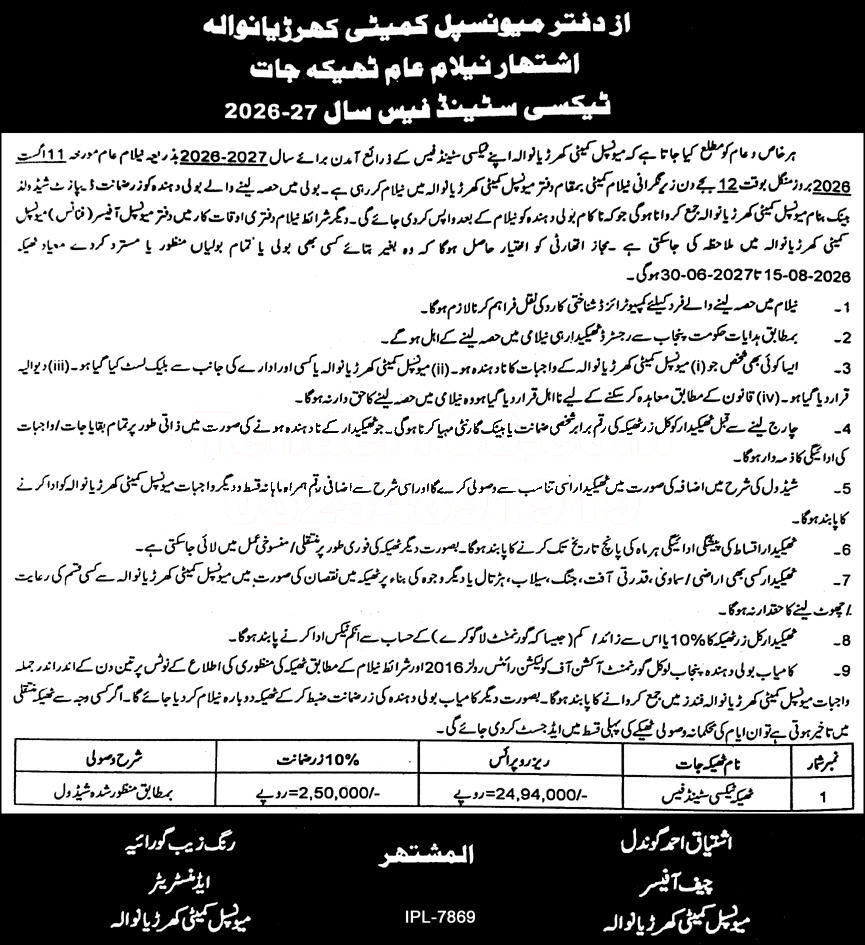 Tender Document