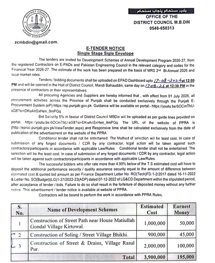 Tender Document