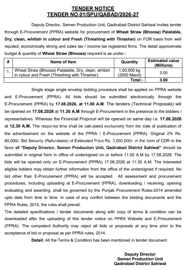 Tender Document