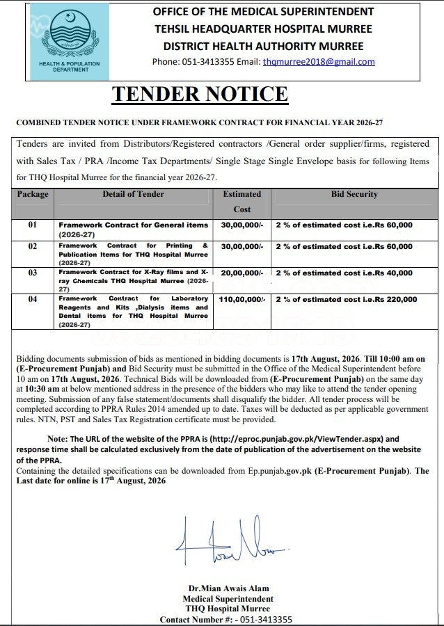 Tender Document